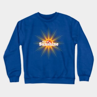 Ray of Sunshine - Retro Summer Style Crewneck Sweatshirt